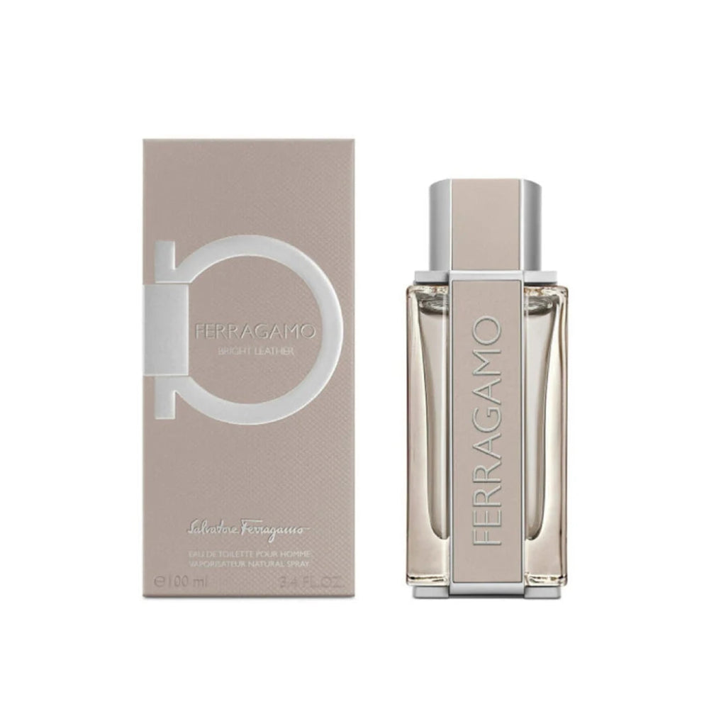 SALVATORE FERRAGAMO BRIGHT LEATHER FOR MEN EDT 100ML