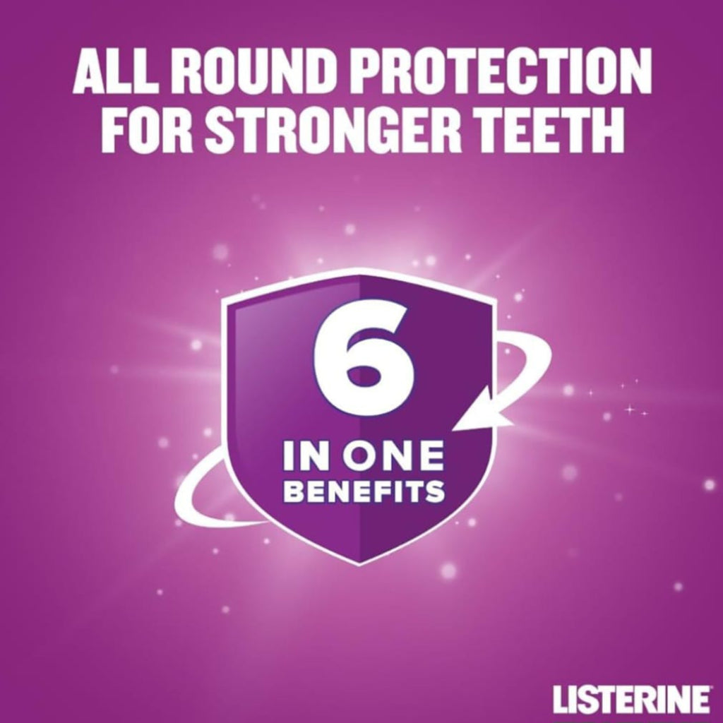 Listerine Mouthwash, Total Care Teeth Protect, 250ml