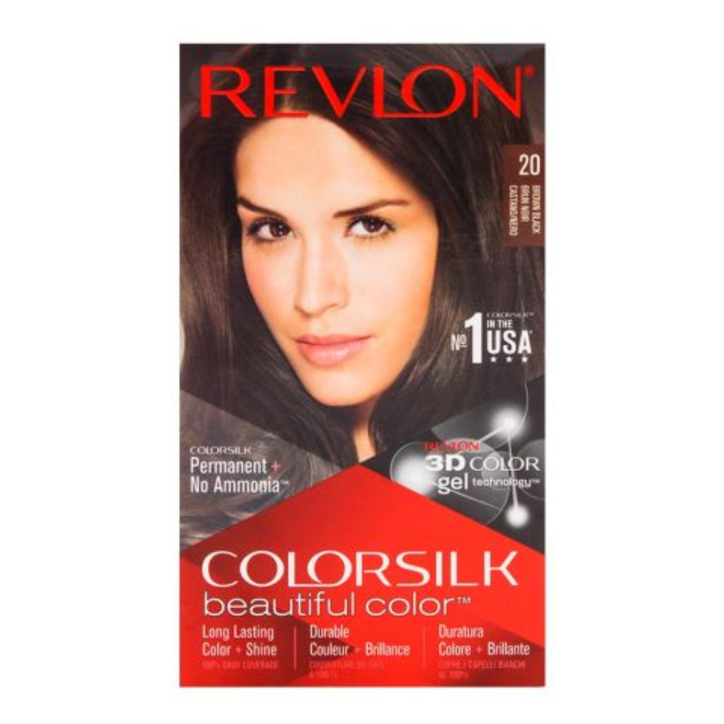 Revlon Colorsilk Brown Black Hair Color No 20