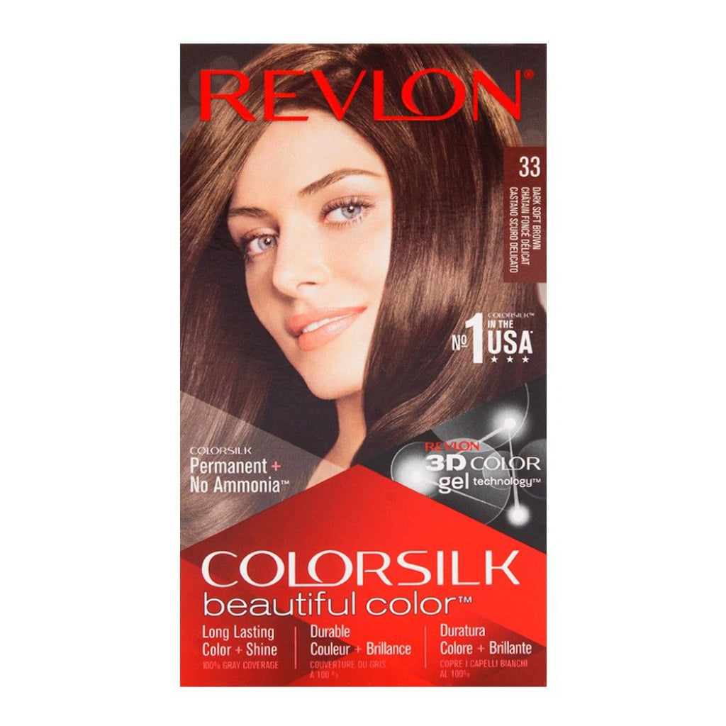 Revlon Colorsilk Dark Soft Brown Hair Color  No 33