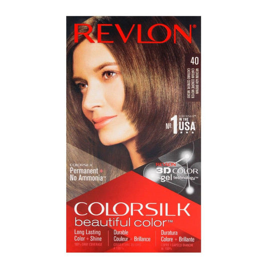 Revlon Colorsilk Medium Ash Brown Hair Color  No 40