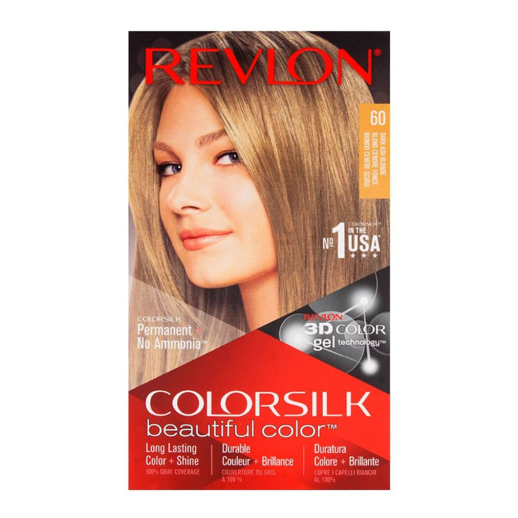 Revlon Colorsilk dark Ash Blonde Hair Color No 60