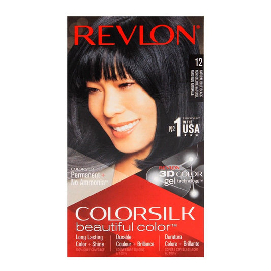 Revlon Colorsilk Natural Blue Black Hair Color No 12