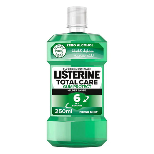 Listerine Mouthwash, Total Care Gum Protect, 250ml