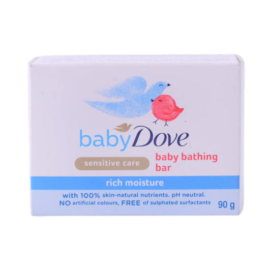 Dove Soap Baby Bathing Sensitive Rich Moisture 90g