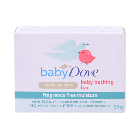 Dove Soap Baby Bathing Sensitive Fragrance Free Moisture 90g