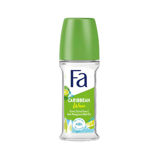 Fa Roll On Caribbean Wave Exotic Citrus Scent 50ml