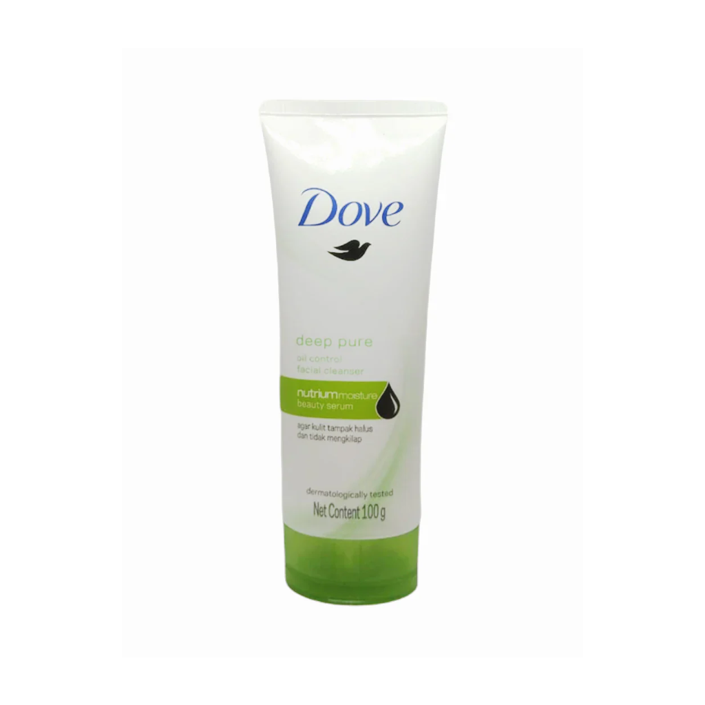 Dove Deep Pure Oil Control Facial Cleanser 100ml
