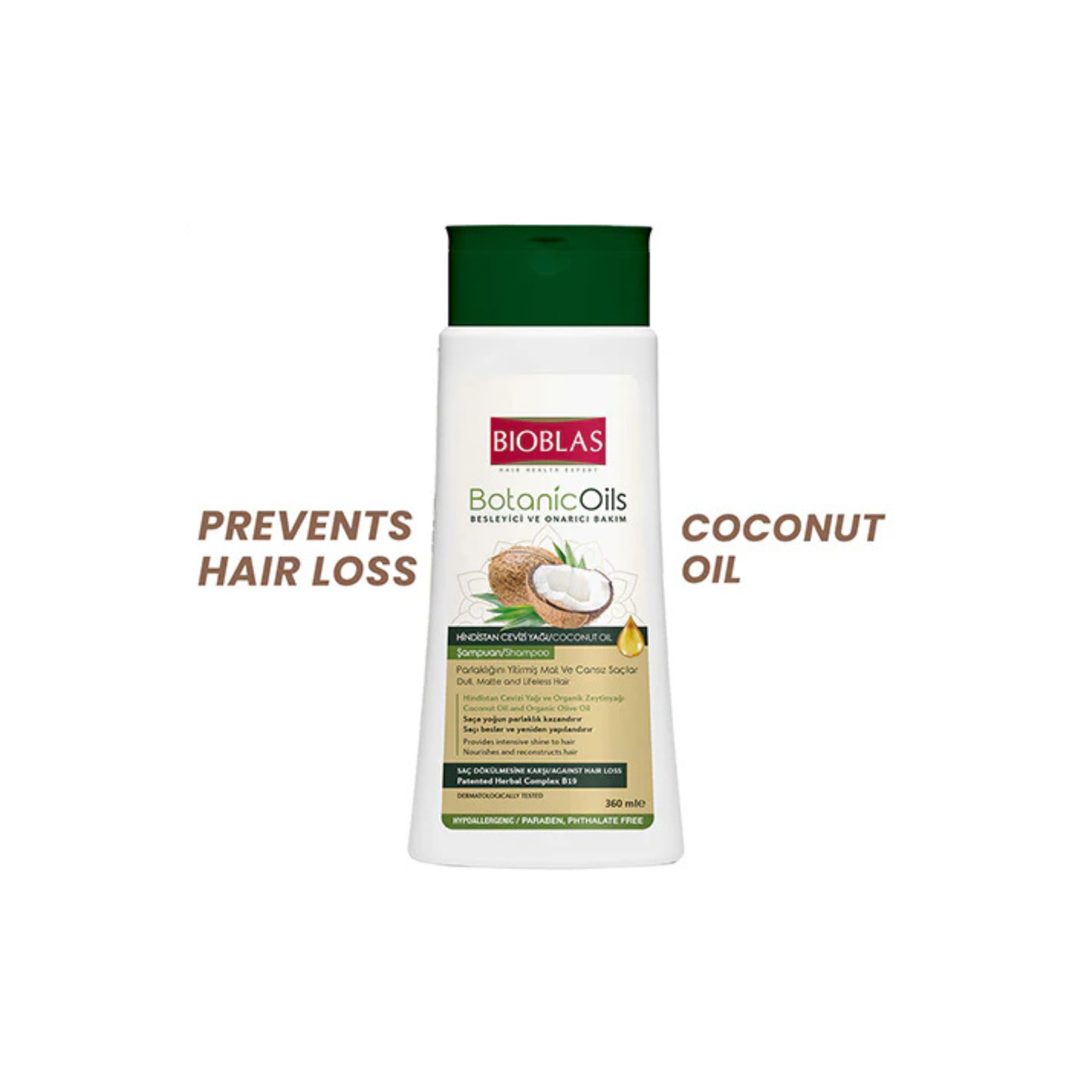 Bioblas - Coconut Oil Shampoo 360ml
