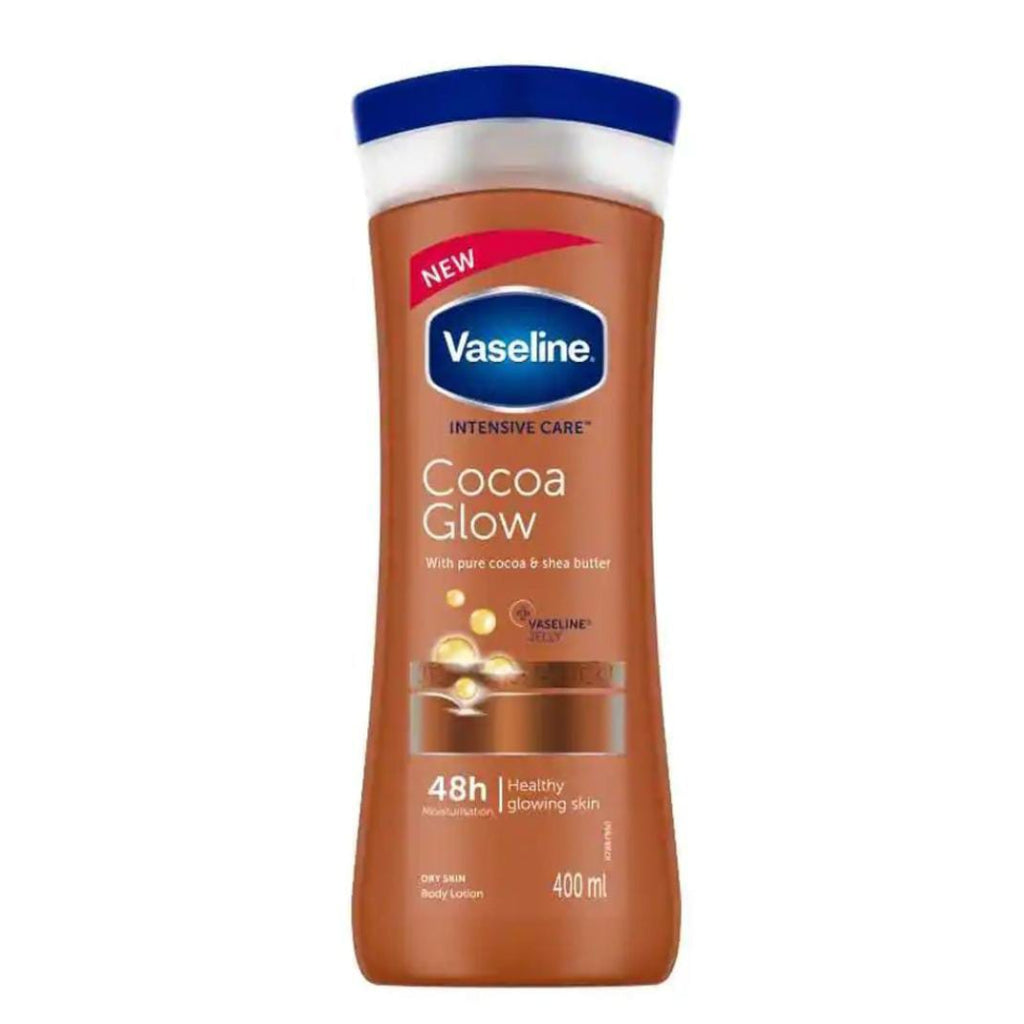 Vaseline Intensive Care Cocoa Glow Pure Cocoa Butter Lotion 400ml