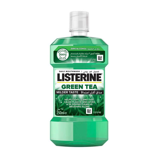 Listerine Mouthwash, Green Tea, 250ml
