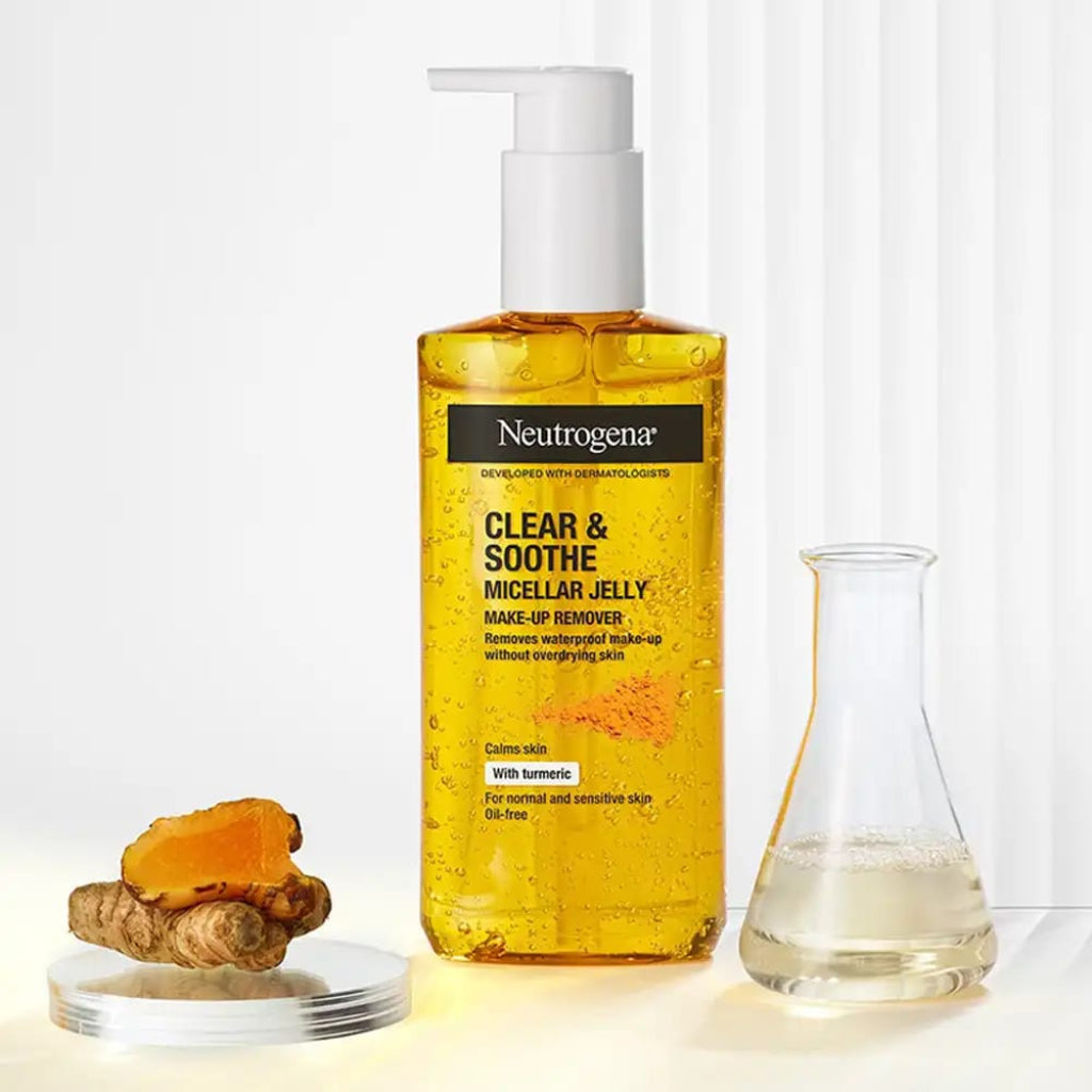 Neutrogena Soothing Clear Micellar Jelly Makeup Remover - 200ml