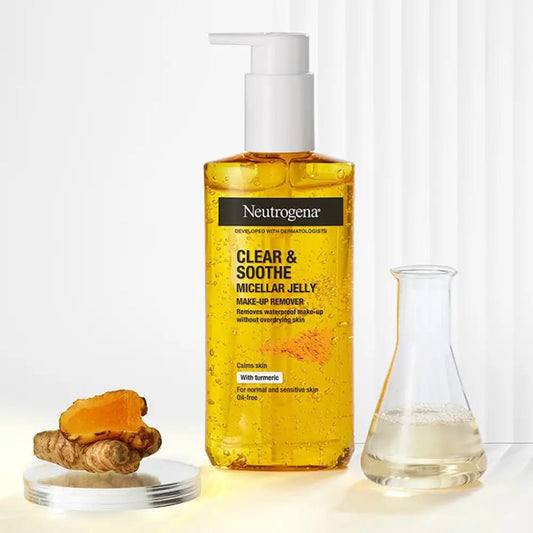 Neutrogena Soothing Clear Micellar Jelly Makeup Remover - 200ml